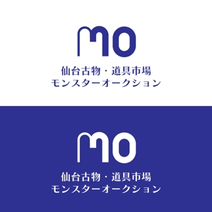 じゅん (nishijun)さんの「仙台古物・道具市場　モンスターオークション」のロゴへの提案
