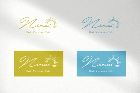 Tabi (uieb_510)さんの店舗ロゴ制作　Asian Cafe「Ninai」への提案