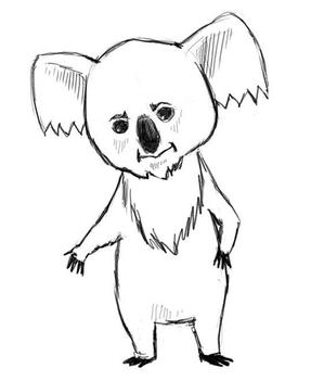 ハニイ・Ｂ (nak888jp)さんのコアラのゲームキャラクターデザインへの提案