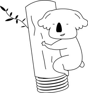 田折 (hpy67_)さんのコアラのゲームキャラクターデザインへの提案