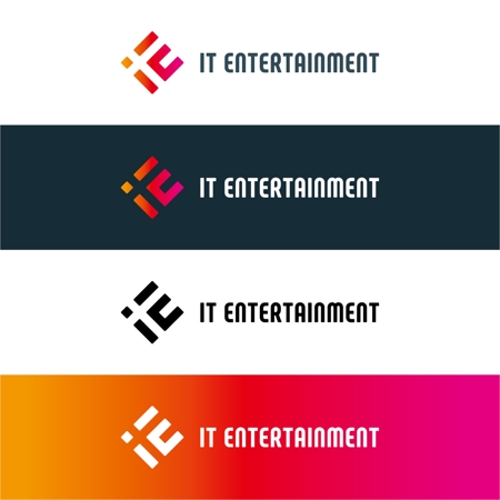 Hi-Design (hirokips)さんのIT ENTERTAINMENT　新たに新規法人のロゴ制作のお願いへの提案