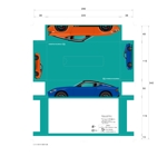 speedster (speedster)さんの自動車のイラストを用いたボックスティッシュのデザインへの提案
