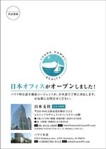 飯田 (Chiro_chiro)さんのハワイの不動産会社「大型DM」への提案