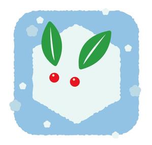 あおやま (aoyamanaoko1989)さんの年賀状用の卯(うさぎ)のイラストへの提案