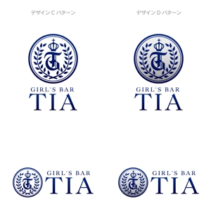 oo_design (oo_design)さんのガールズバー「TIA」のロゴ募集への提案
