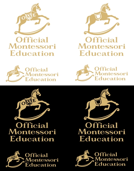 oo_design (oo_design)さんの社団法人「公式モンテッソーリ教育協会」のロゴへの提案