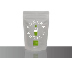 C DESIGN (conifer)さんの新形状の日本茶商品「ＰｏｎＣｈａ」（抹茶）ポンチャのパッケージデザインへの提案