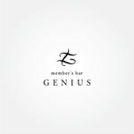 tanaka10 (tanaka10)さんのBAR「member's bar GENIUS」ロゴへの提案