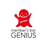 teppei (teppei-miyamoto)さんのBAR「member's bar GENIUS」ロゴへの提案