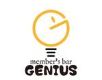 tora (tora_09)さんのBAR「member's bar GENIUS」ロゴへの提案