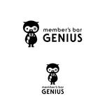 CDS (61119b2bda232)さんのBAR「member's bar GENIUS」ロゴへの提案