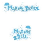 miv design atelier (sm3104)さんの水色と白を基調とした内装・海がコンセプトのコンカフェ「Marine Doll」のロゴ及びロゴマークへの提案