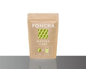 C DESIGN (conifer)さんの新形状の日本茶商品「ＰｏｎＣｈａ」（抹茶）ポンチャのパッケージデザインへの提案