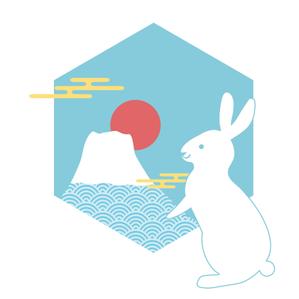 Suisai (Suisai)さんの年賀状用の卯(うさぎ)のイラストへの提案