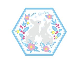 たかしま あやこ (ayako_takashima)さんの年賀状用の卯(うさぎ)のイラストへの提案