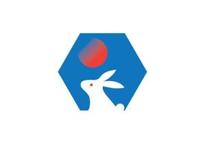 wind studio (now_design)さんの年賀状用の卯(うさぎ)のイラストへの提案