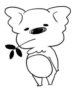 chinatsuさんのコアラのゲームキャラクターデザインへの提案