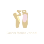 RINA (Itokazumasacaya)さんのバレエ教室「Reina Ballet School」のロゴへの提案
