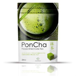 Osanai design studio (Osanaidesignstudio)さんの新形状の日本茶商品「ＰｏｎＣｈａ」（抹茶）ポンチャのパッケージデザインへの提案