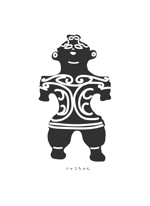 kato (Beatle)さんの土偶の白黒２色イラスト化への提案