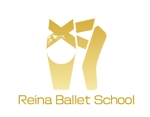 tora (tora_09)さんのバレエ教室「Reina Ballet School」のロゴへの提案