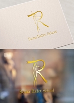 M STYLE planning (mstyle-plan)さんのバレエ教室「Reina Ballet School」のロゴへの提案