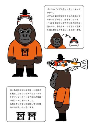 eto.zacca ()さんのめだか祭りのイメージキャラクター募集への提案