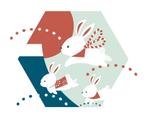 nonchy (nonchy)さんの年賀状用の卯(うさぎ)のイラストへの提案