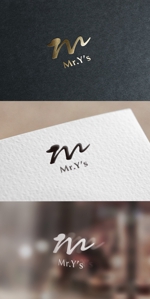 mogu ai (moguai)さんの自社製品ブランド「Mr.Y’s」のロゴへの提案