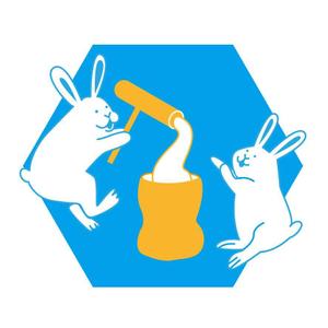 みゆき (mameta28)さんの年賀状用の卯(うさぎ)のイラストへの提案