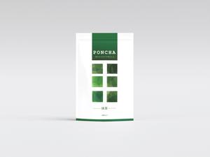 Tsudy Graphic Studio (Tsudy-Studio)さんの新形状の日本茶商品「ＰｏｎＣｈａ」（抹茶）ポンチャのパッケージデザインへの提案