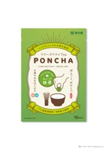ワタナベモモコ (tatsumaki_m)さんの新形状の日本茶商品「ＰｏｎＣｈａ」（抹茶）ポンチャのパッケージデザインへの提案