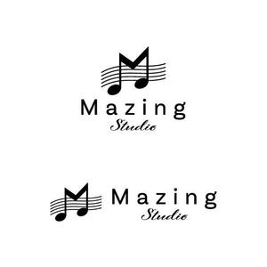 otanda (otanda)さんの明治神宮前、表参道エリアにある音楽スタジオ「Mazing」のロゴへの提案