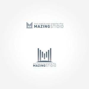 HACHIWARE (HACHIWARE)さんの明治神宮前、表参道エリアにある音楽スタジオ「Mazing」のロゴへの提案