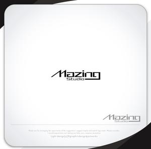 XL@グラフィック (ldz530607)さんの明治神宮前、表参道エリアにある音楽スタジオ「Mazing」のロゴへの提案