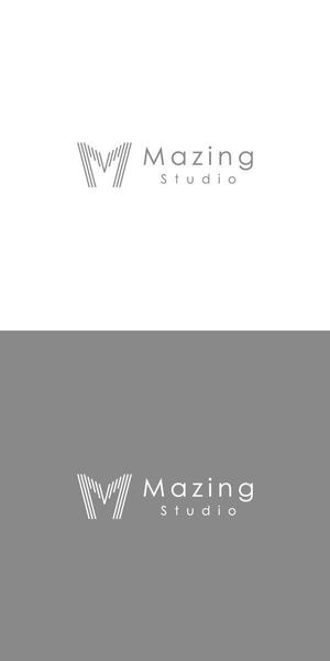 ヘッドディップ (headdip7)さんの明治神宮前、表参道エリアにある音楽スタジオ「Mazing」のロゴへの提案