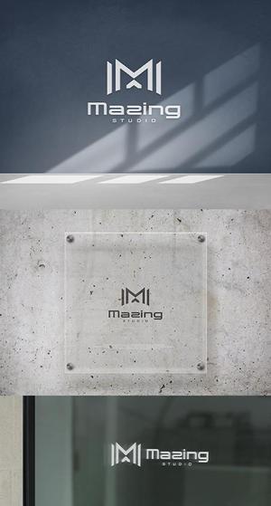 HAND (Handwerksmeister)さんの明治神宮前、表参道エリアにある音楽スタジオ「Mazing」のロゴへの提案