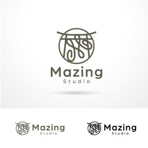 O-tani (sorachienakayoshi)さんの明治神宮前、表参道エリアにある音楽スタジオ「Mazing」のロゴへの提案