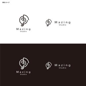 chikonotochan (chikonotochan)さんの明治神宮前、表参道エリアにある音楽スタジオ「Mazing」のロゴへの提案