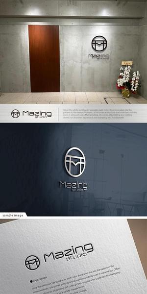 neomasu (neomasu)さんの明治神宮前、表参道エリアにある音楽スタジオ「Mazing」のロゴへの提案