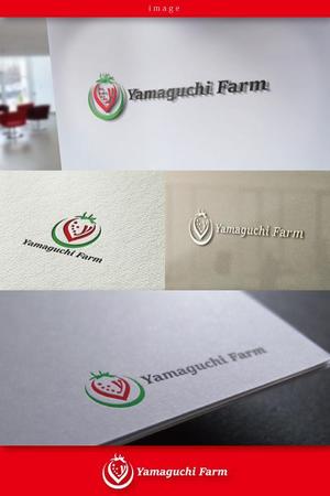coco design (tomotin)さんの山口いちご園「yamaguchi farm」のロゴ作成依頼への提案