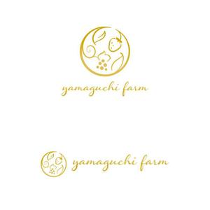 marutsuki (marutsuki)さんの山口いちご園「yamaguchi farm」のロゴ作成依頼への提案
