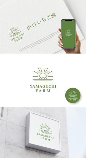 tonica (Tonica01)さんの山口いちご園「yamaguchi farm」のロゴ作成依頼への提案