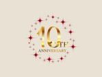 miraini (piraoka)さんの10周年記念ロゴへの提案
