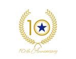 tora (tora_09)さんの10周年記念ロゴへの提案