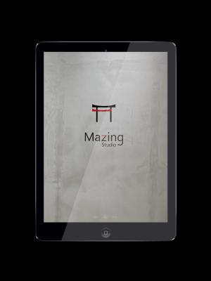 kino (labokino)さんの明治神宮前、表参道エリアにある音楽スタジオ「Mazing」のロゴへの提案