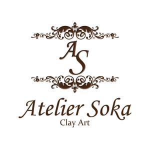 **yuri (yurrinn)さんのお花やミニチュア雑貨製作を手がけるクレイアート（樹脂粘土）工房のロゴ制作への提案
