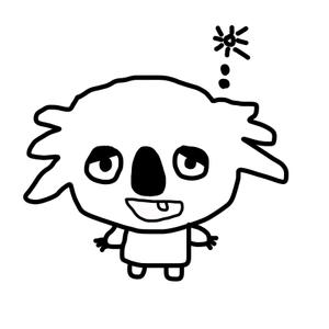 pomdesyuさんのコアラのゲームキャラクターデザインへの提案