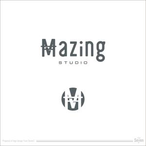 Seven7 (Seven7)さんの明治神宮前、表参道エリアにある音楽スタジオ「Mazing」のロゴへの提案