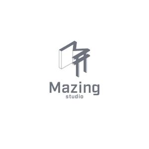 reo (reo_39)さんの明治神宮前、表参道エリアにある音楽スタジオ「Mazing」のロゴへの提案